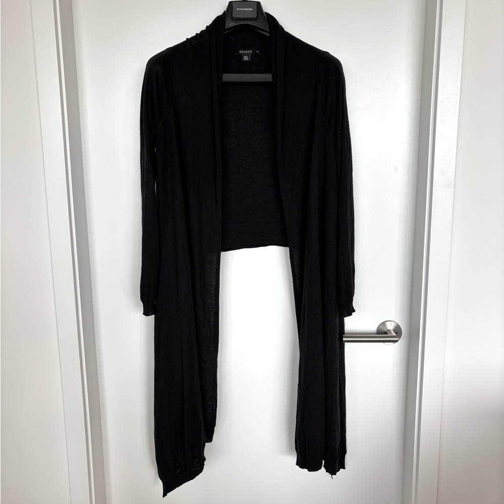 DKNY Silk Cashmere Cardigan - Picture 2 of 9